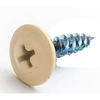 Саморез прессшайба острый 4,2х19 RAL1014(1кг - 540шт)