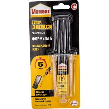 Клей Момент 14мл супер эпокси