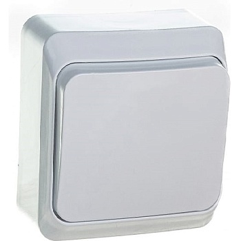 Выкл. 1м CП Этюд 10А IP20 бел. SE BA10-001B