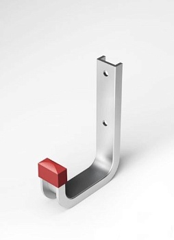 Крюк настенный алюминиевый 80*120 нагрузка 30кг 01.10.01л