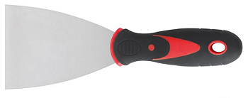 Шпатель 50мм, нерж.сталь, прорезиновая ручка КУРС