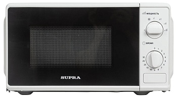 СВЧ SUPRA 20MW65 белый, 20л, 700Вт, механич.панель