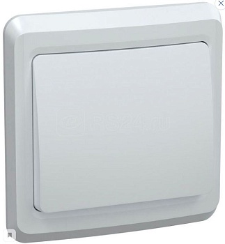 Выкл. 1кл СП Вега 10А бел. ИЭК EVV10-R01-10-DM