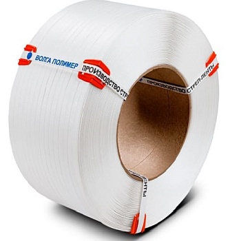 Лента полипропиленовая 09*0,5 (белая)