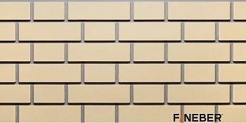Фасайдинг Дачный FineBer Кирпич клинкерный желтый (1,126*0,474мм)