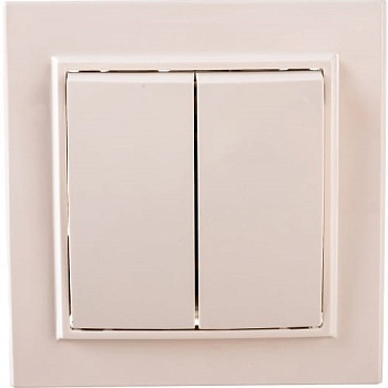 Выкл. 2кл CП 10А  беж. Минск