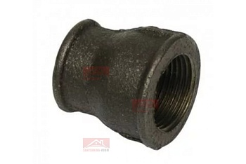 Муфта 25х15 черн.чугун