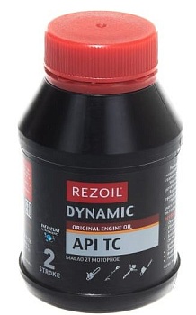 Жидкость техническая 2 тактных двигателей 0,1л минеральная RezoilDinamic