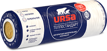Утеплитель URSA ТеплоСтандарт 2-6560-1220-50мм (0,8м3/рул) 16м2