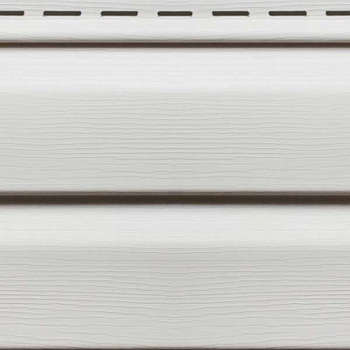 Сайдинг 230х3050 "Винил белый" Ю-ПЛАСТ