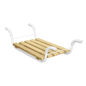 Сиденье на ванну мет.каркас+дерево Ника СВ2