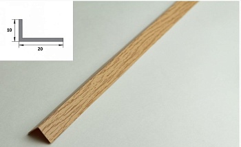 Угол ПВХ 20*10мм 2,7м цвет 08