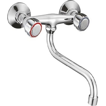 Смесительд/кухни Orio  Gota Rosio ,с махов.настенный ,нижн.излив