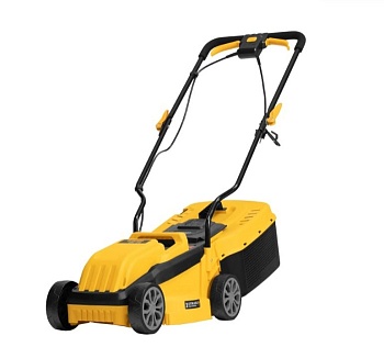 Газонокосилка электрическая GMC-1200, шир.,32см, 1200 Вт, 3 уров., травосб. 30 л Denzel