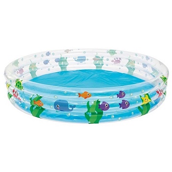 Бассейн BESTWAY 183*33 см Подводный мир 51005