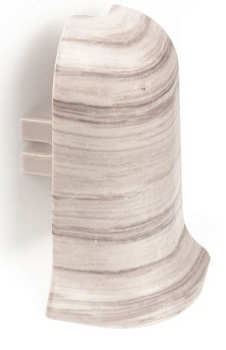 Угол наружн. для плинтуса пвх рико лео 195 Сосна серебристая (2шт/уп)