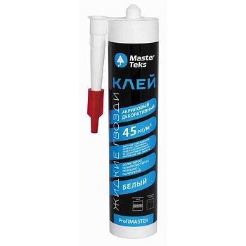 Клей "Profimaster" декоративный акрил.бел. 528г.