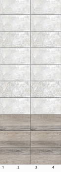 Панель ПВХ Бетти (Добор) 2700*250*9 (1/2шт)