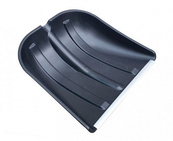 Лопата"Памир" 410х420  мм цветная D-32 с алюм.планкой, с деревянным черенком и V-ручкой