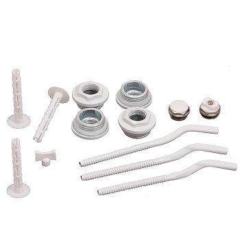 Набор для радиатора 1/2 универсал с кроншт.