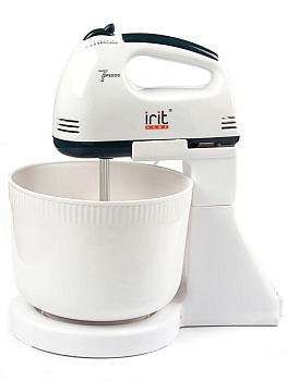 Миксер IRIT-5434 150Вт 7скоростей/чаша2,0л,Турбо