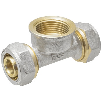 Тройник вод 20х3/4х20 ц/г/ц ТМ