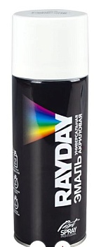 Краска аэрозольная акриловая Rayday RD-057, глянцевая, 520 мл, RAL 9003, белая