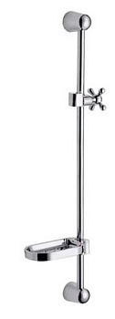 Стойка для душа Gota Rosio с лейкой и мыльницей