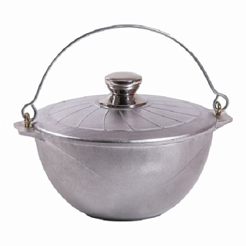 Казан походный 7л 57300 литой с крышкой