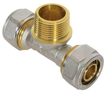 Тройник вод 32х26х32 ц/ц/ц