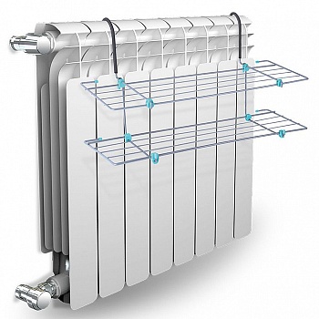 Сушилка для белья НИКА  на батарею 2-х ярусная  СБ6-65
