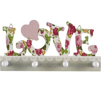 Ключница "КЛЮЧ" черный матовый