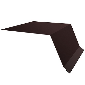 Планка торцевая RAL8017 (L 2м)