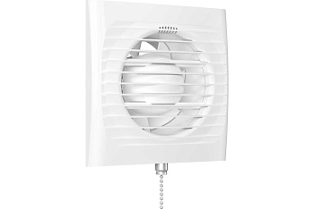 Вентилятор осевой вытяжной со шнуров. тягов. выключ.ф-100мм