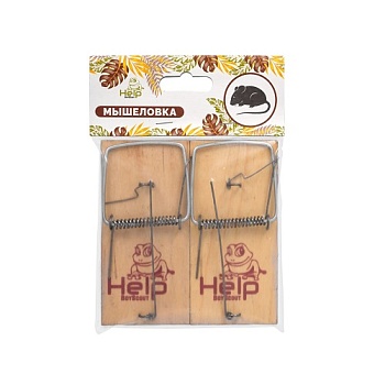 Мышеловка дерево HELP10х4,5х0,6 80265