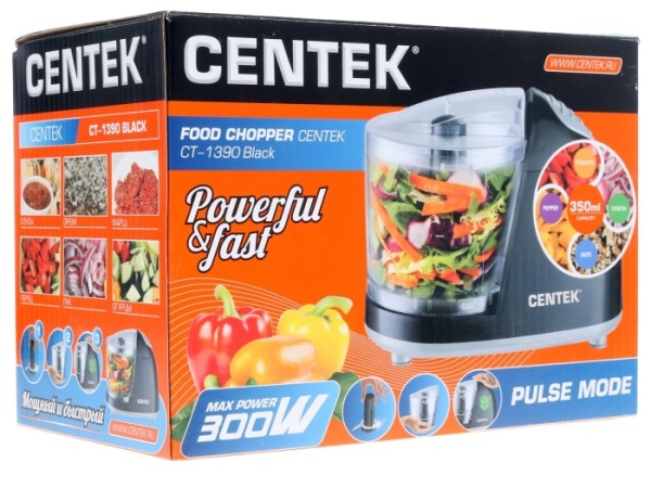 3. Измельчитель CENTEK CT-1390 300Вт,чаша0,35