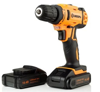 Дрель-шуруповерт аккумуляторный ДА-14,4Л-2К Li Вихрь