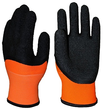 Перчатки зимние,утепленные с защитным покрытием 