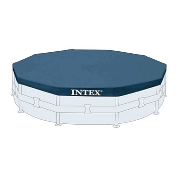 Тент для бассейна каркас круг INTEX 305см 28030 (58406)