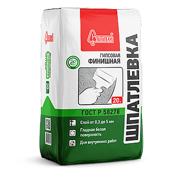 Шпатлевка Финишная гипсовая 5кг (Старатели)