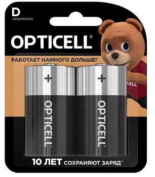 Батарейка LR20 Optiсell Basic