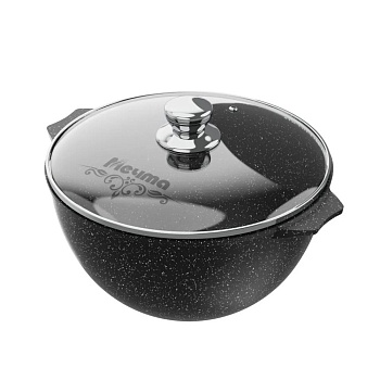 Казан для плова Гранит black 4л,АП 54802