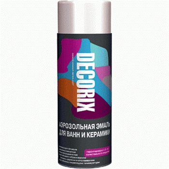 Краска эмаль аэрозол. д/Ванн и керамики белая 425мл