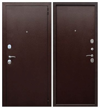 Дверь стальная ГАРДА металл/металл 86 прав.