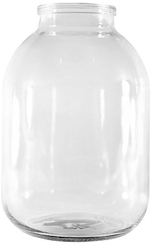 Банка стекл. Евро Твист 1-82-3000/6шт.уп.