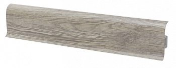 Плинтус ПВХ Волшебная палочка 2,2м 58мм 5802