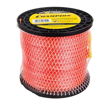 Леска для триммера 2,4мм квадр.витой м.п.