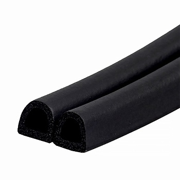 Уплотнитель промышленный "D" 12ммх10мм (25м)