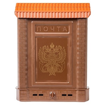 Ящик почтовый ПРЕМИУМ внутренний с накладкой