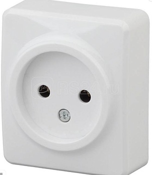 Розетка 1-м ОП 16А бел.